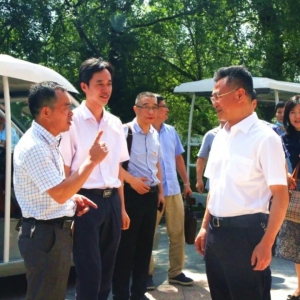 杭州市纪委赴三墩调研西湖区清廉村居建设工作